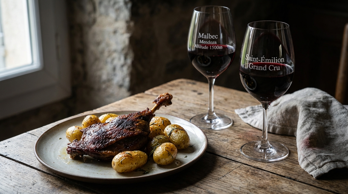 découvrez quel vin accompagner avec un confit de canard pour sublimer ce plat riche et généreux sans l'écraser. conseils et accords vins parfaits.