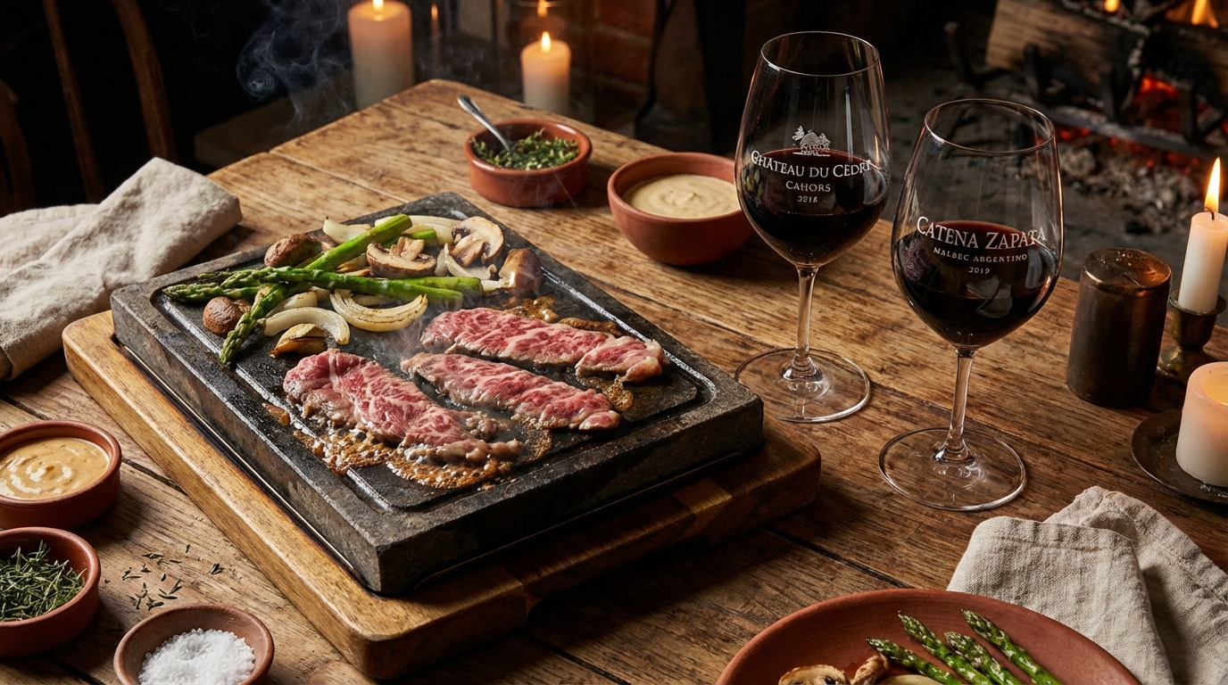 découvrez comment choisir le vin idéal pour accompagner votre pierrade en fonction des ingrédients que vous faites griller, pour une expérience gustative harmonieuse et réussie.