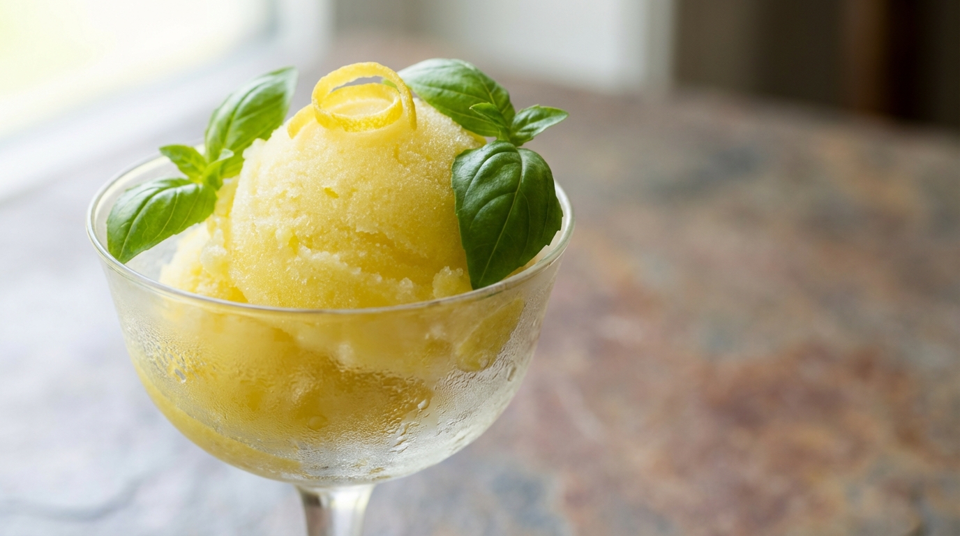 découvrez le sorbet citron-basilic novascope, une alliance surprenante de fraîcheur et d'arômes qui séduit les papilles. un goût unique qui étonne et convainc à chaque dégustation.