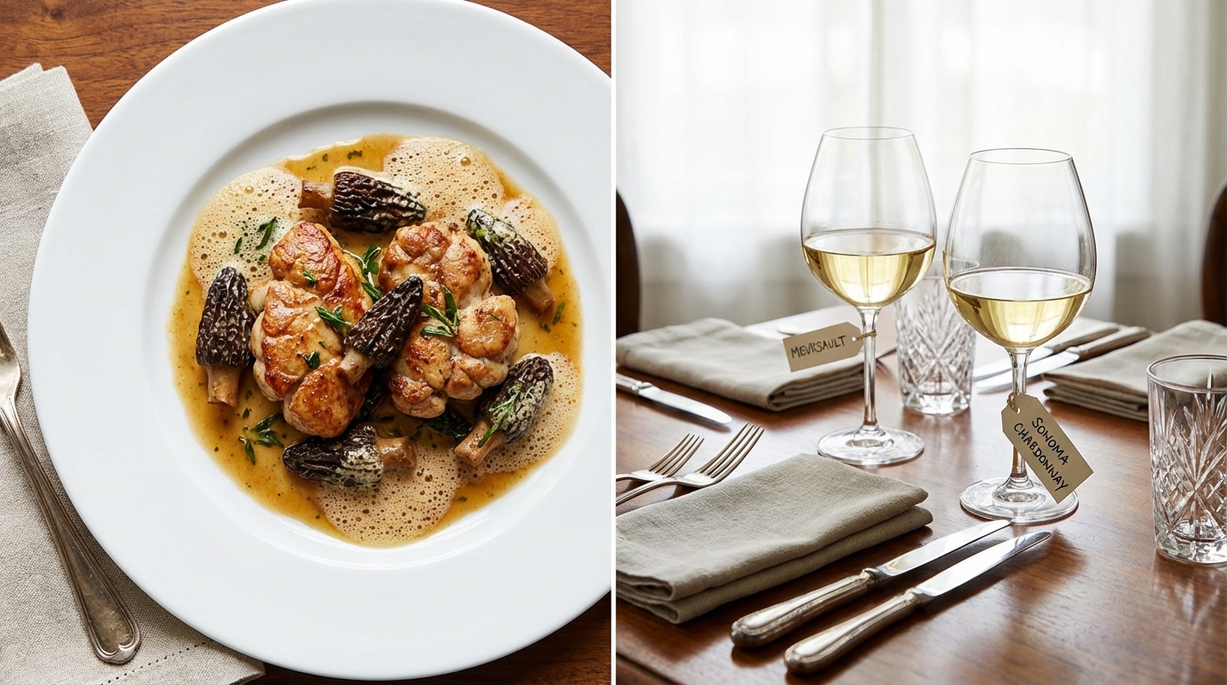 découvrez l'harmonie parfaite entre le ris de veau tendre et le vin blanc raffiné, un accord délicat qui sublime chaque saveur pour une expérience gourmande inoubliable.